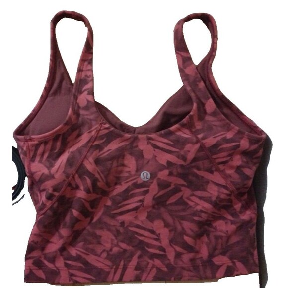 Lululemon Women Align Tank Top Red Multi Size 6 - Picture 5 of 8